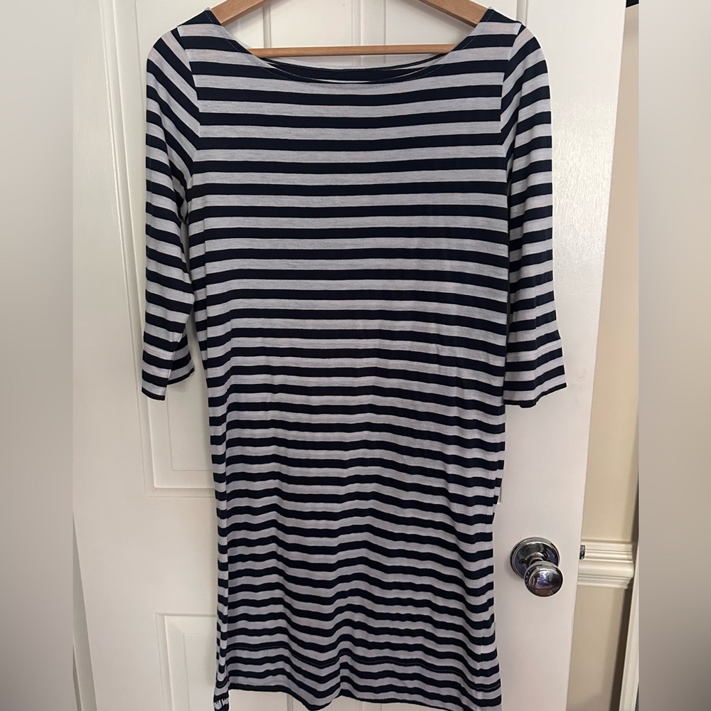 Lilly Pulitzer Striped Blue and White Dress